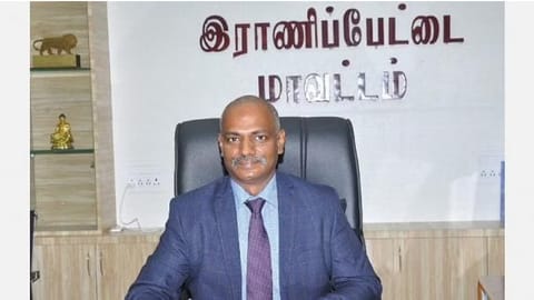 Ranipet Collector Baskara Pandian