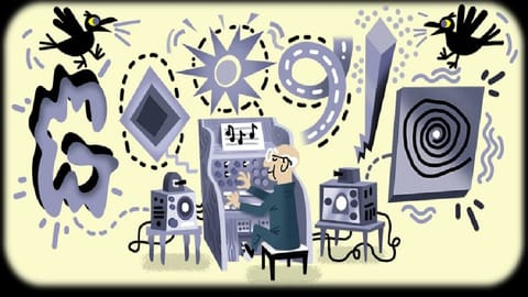 Google doodle on Oskar Sala