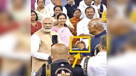 Screengrab from the video