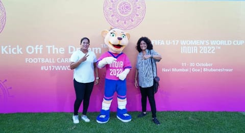 Former Indian footballer Yolanda de Sousa