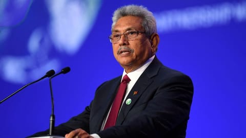 Gotabaya Rajapaksa former Sri Lankan President
