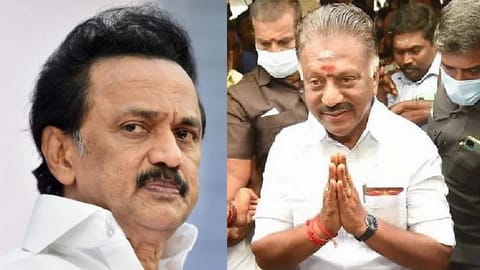 M K Stalin; O Panneerselvam
