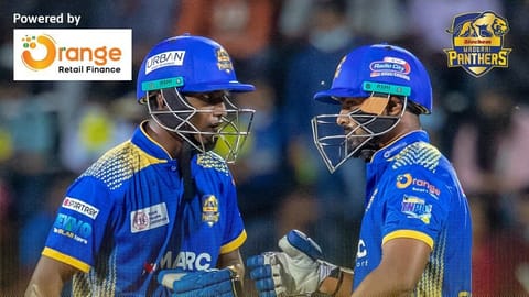 Rithik Easwaran scored 41 runs out of 26 balls.