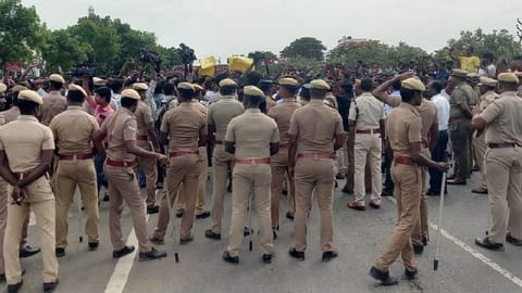 District Collector had issued a statement, asking public to maintain peace and imposed Section 144