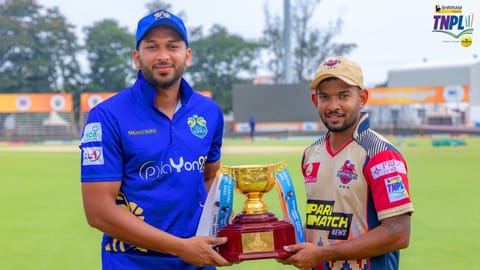 Skippers of both the teams