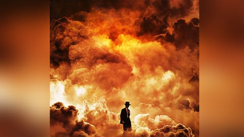 Poster of Christopher Nolan's 
Oppenheimer