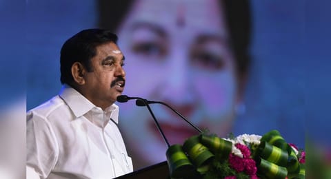 AIADMK leader Edappadi K Palaniswami