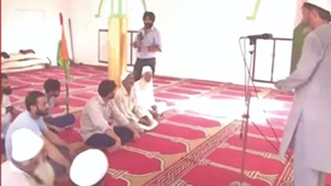 When contacted, he said he was neither a cleric nor an imam or scholar or member of any mosque.