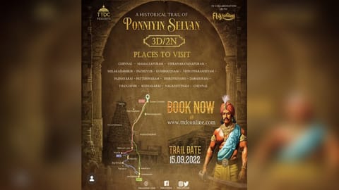 3 day Ponniyin Selvan tour