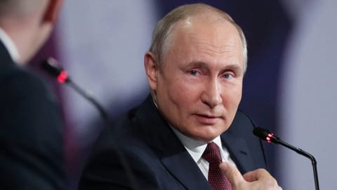 Russian President Vladimir Putin
