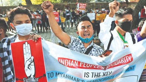 India walks diplomatic tightrope on junta ties