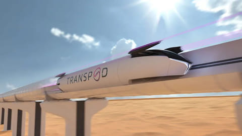 All-electric train-plane