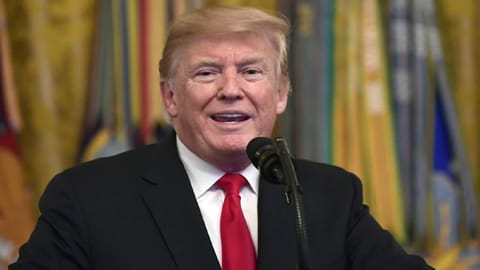 Former US President Donald Trump
