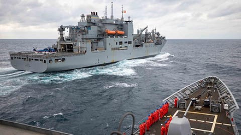 US Navy ship