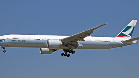 Cathay Pacific avoiding designated airspace zones around Taiwan