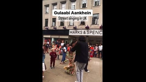 Screengrab from the video