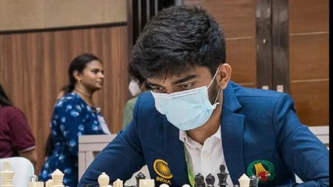 Young Indian Grandmaster D Gukesh