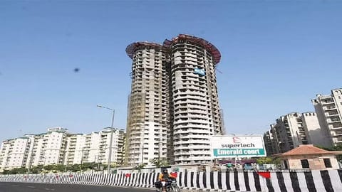 Supertech's twin tower