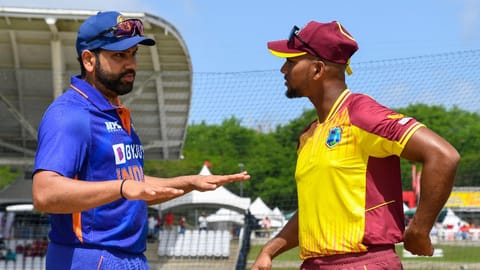 Rohit Sharma and Nicholas Pooran