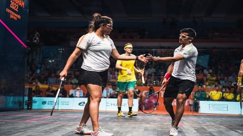 Dipika Pallikal and Saurav Ghosal