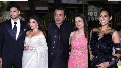 Arjun Kanungo and Carla Dennis, Bobby Deol and Tanya Deol, Kubbra Sait