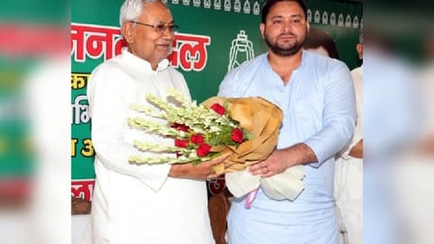Nitish Kumar & Tejashwi Yadav