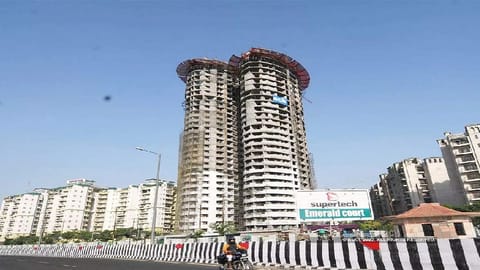 Supertech's twin tower