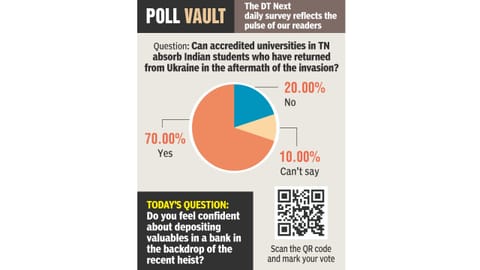 Can accredited univs in TN absorb Ukraine  returnees?