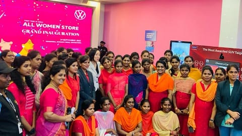 Volkswagen's  ?First All Women City Store? in Coimbatore