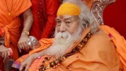 Prominent Hindu seer Shankaracharya Swami Swaroopanand Saraswati
