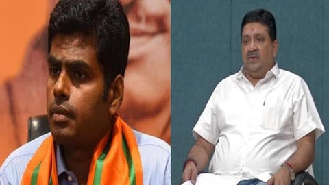 BJP president K Annamalai,  State Finance Minister Palanivel Thiaga Rajan