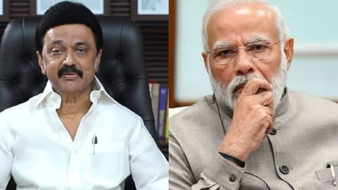 CM MK Stalin; Modi