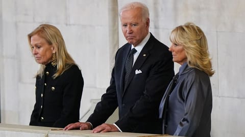 U.S. President Joe Biden paid tribute to Queen Elizabeth