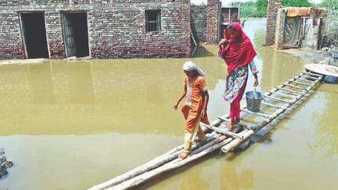 Nature’s response: Climate change at work in Pak floods