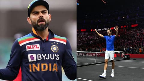 Virat Kohli; Roger Federer