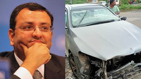 Cyrus Mistry; Visual of the car crash