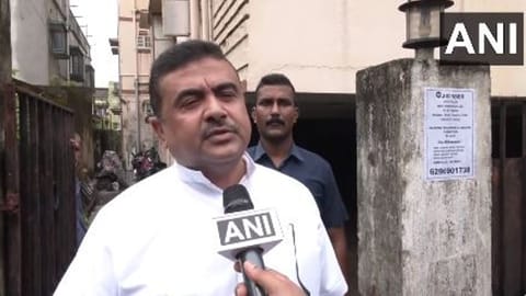Leader of Opposition in West Bengal Assembly Suvendu Adhikari