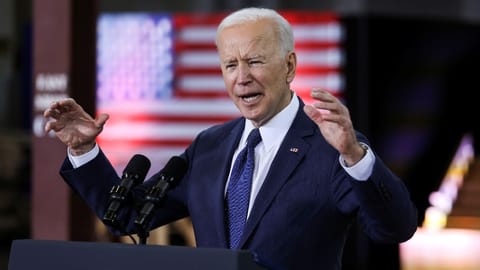 US President Joe Biden