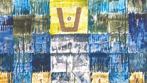 Life lessons from traditional games inspired this art show
