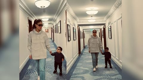 Kareena Kapoor with son Jeh