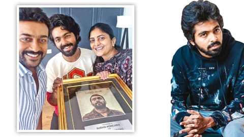 (Right) GV Prakash