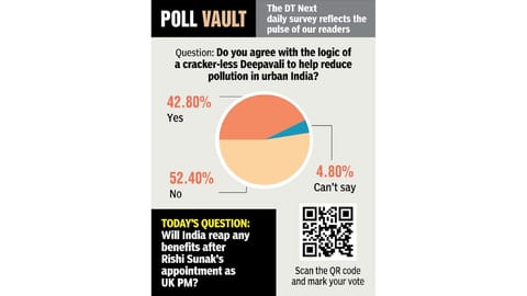 Are you okay with cracker-less Deepavali to help reduce pollution?