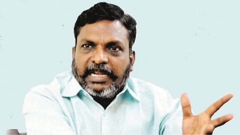 VCK leader Thol Thirumavalam