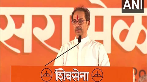 Shiv Sena chief Uddhav Thackeray