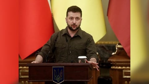 Ukrainian President Volodymyr Zelenskyy