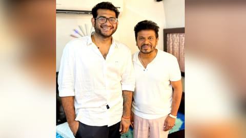 Shiva Rajkumar with Tamil director Karrthik Adwait