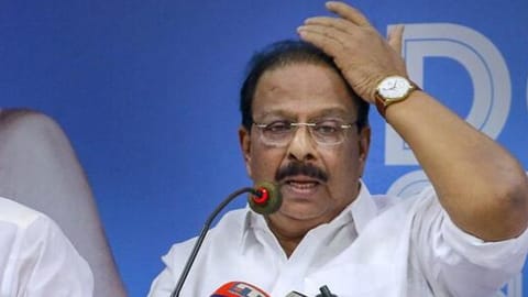 Congress' Kerala unit chief K Sudhakaran