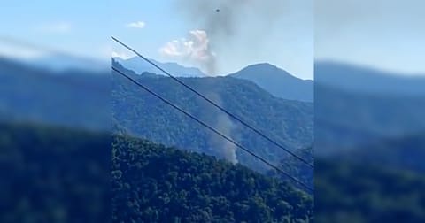 The crash took place in Migging village, around 25 km from the district headquarters