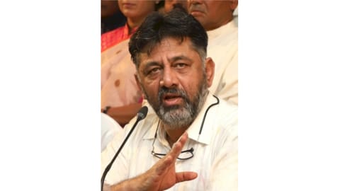 Karnataka Congress chief D.K. Shivakumar