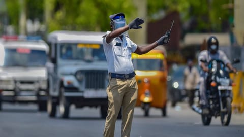 Vehicles from Luz junction through Luz Church Road intending to go to Alwarpet signal are restricted